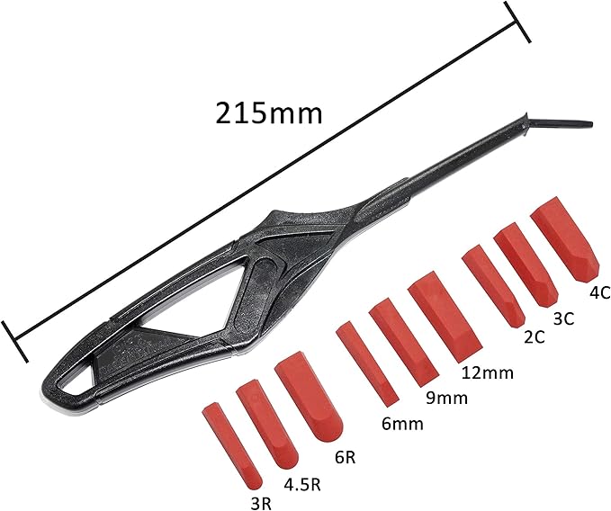 ORXPLUS TOOLS 10pcs Caulking Tool Kit Silicone Finishing Tool for Tight Areas Bathroom Kitchen Window Sink