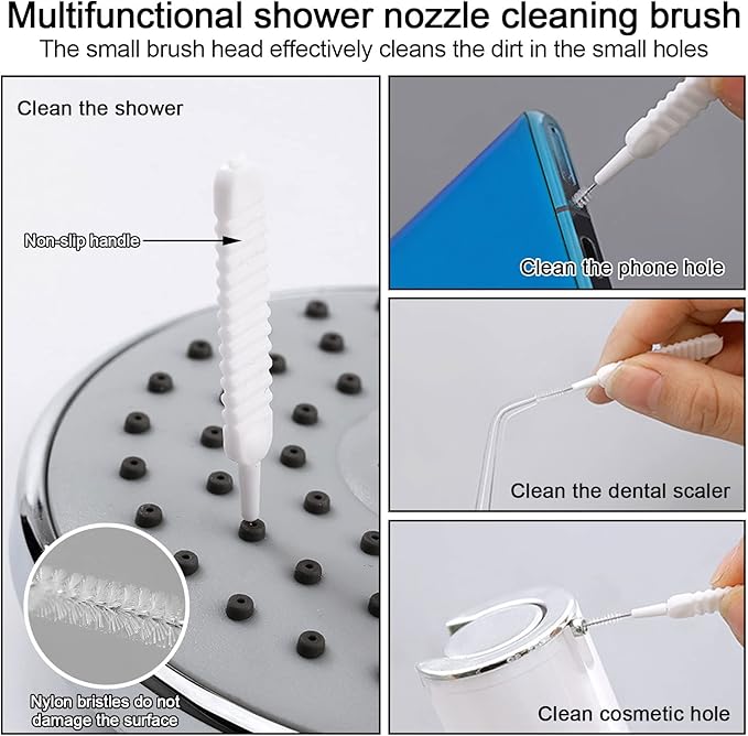 Crevice Cleaning Brushes Tool kit Small Cleaning Brush for House Cleaning Disposable Toilet Brush Deep Cleaning Brush Gap for Gap Corner of Stove Hard to Reach Cleaning Tools (Multicolor)