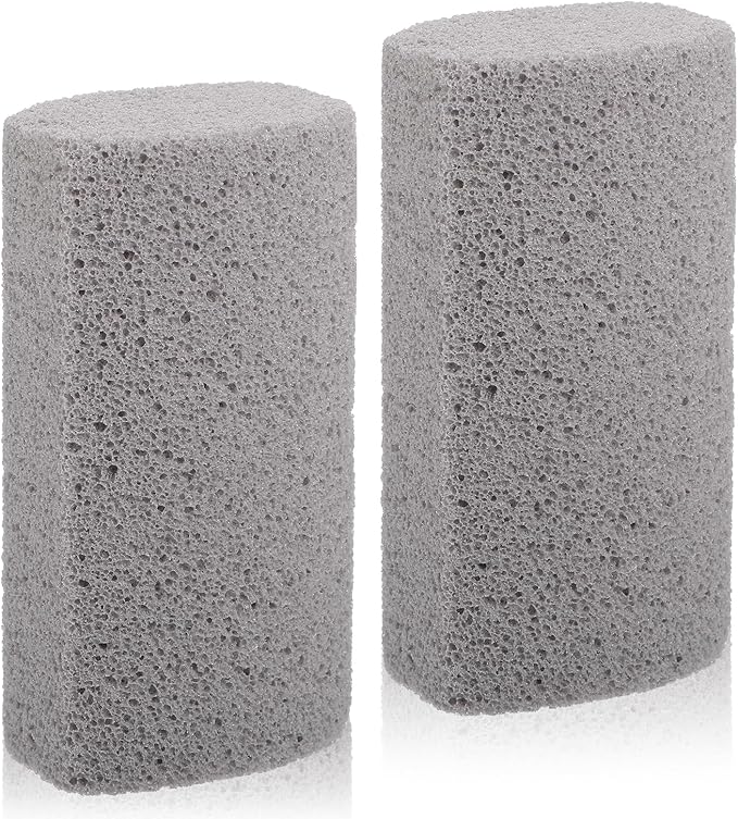 2 Pcs Pet Hair Remover Pumice Dog Cat Hair Stone Quickly Removal Cleaning Pet Fur Stone Reusable Upholstery Cleaner Rock Tool for Car Interior Couch Bedding Carpet Couch Furniture