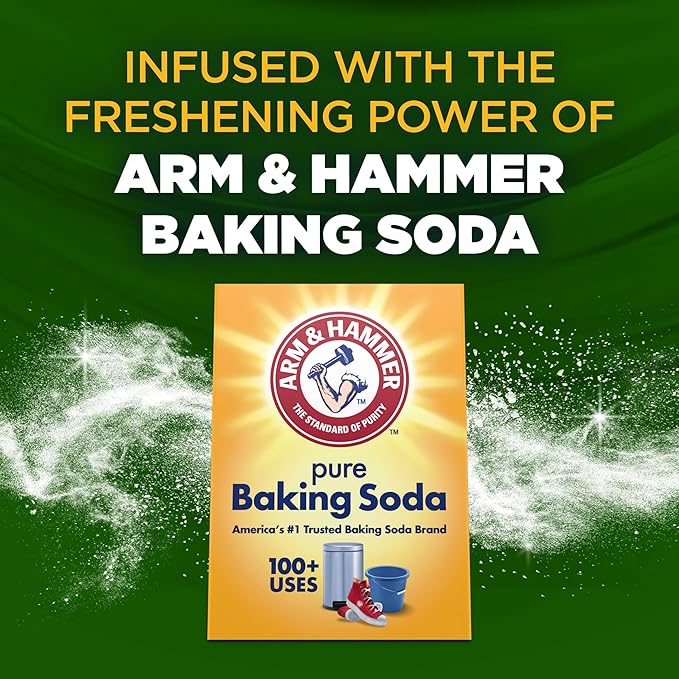 ARM & HAMMER Clean Scentsations In-Wash Scent Booster,Laundry Scent Booster Clean Meadow-scent,24 Oz,(Pack of 4)