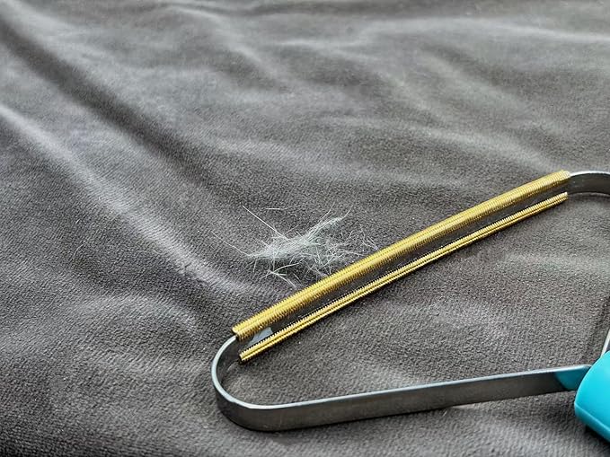 Deep Cleaner Pro Pet Hair Remover, Multi-Fabric Cat Dog Hair Remover Tool,Reusable Lint Shaver, Carpet Rake Scraper for Rugs, Carpets, Couches, Pet Towers, Furniture, 2pcs