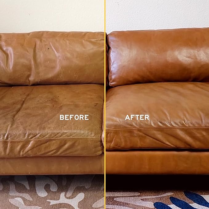 Leather Honey Leather Conditioner, Non-Toxic & Made in the USA Since 1968. Protect & Restore Leather Couches & Furniture, Car Interiors, Boots, Jackets, Shoes, Bags & Accessories. Safe for Any Colors
