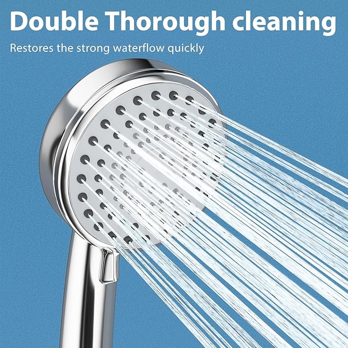 Multisize Shower Head Cleaner Tool, Shower Head Cleaning Brush Picks for Unclogging Small Hole, Functional Showerhead Clogger Removal with Storage Box for Tiny Nozzle Pore Gaps Printer Tubes