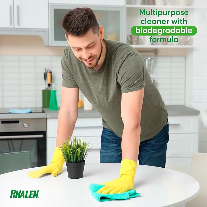 PINALEN 2X Concentrated Multipurpose Cleaner - Fresh Pine Scent - 28 fl oz - All Purpose Cleaner for Kitchen,Bathroom,Laundry,Floors & Outdoors,(Pack of 2)