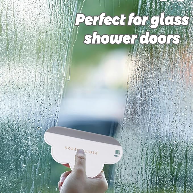 Shower Door Squeegee,Shower Squeegee for Glass Doors,Small Squeegee for Shower Glass Bathroom