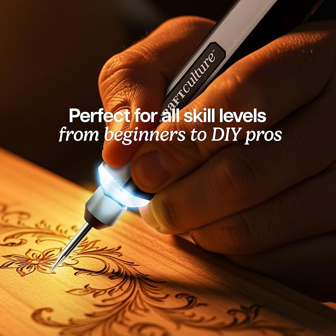 EtchMate Engraving Pen for Metal, Wood, Glass, Plastic & All Materials - Cool Birthday Gift Ideas - Engraver Pen Tool - Teen Boy Gifts - Unique Gifts for Women, Teenage Girl - Craft Kits for Adults