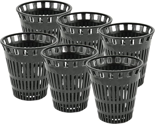 Danco Catcher Replacement Baskets for Stand-Alone Shower Trap, Hair Drain Clog Prevention, Pack of 6, Black, (10739P)