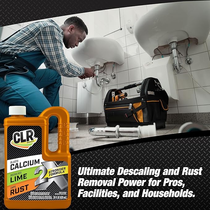 CLR Brands 2X Calcium Lime and Rust Remover - 28oz Jug