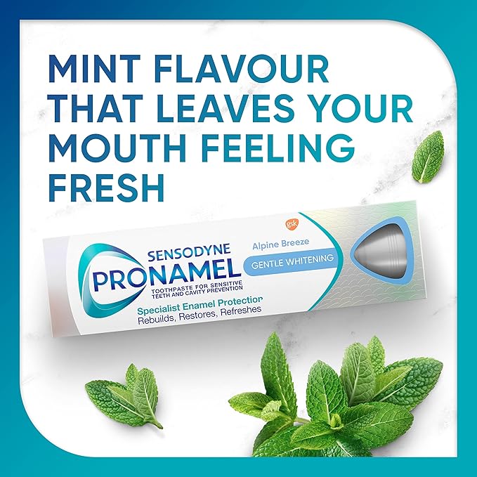 Sensodyne Pronamel Gentle Whitening Alpine Breeze Toothpaste - 0.8 ounce -Travel Size
