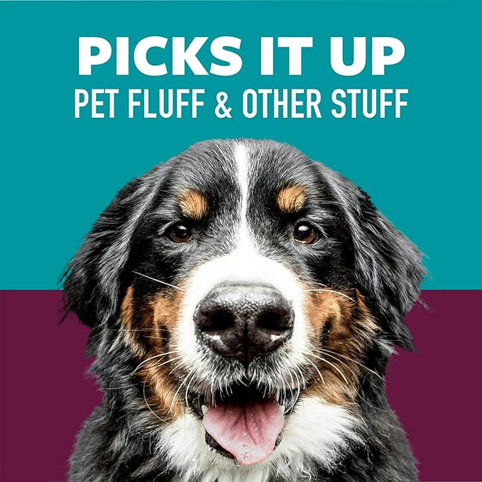 Scotch-Brite Pet Hair Pickup Extra Sticky Lint Roller, Designed for Removing Fur + Fluff on Couches, Clothes, Dog and Cat Beds, & More, 1 Pack, 70 Easy-Tear Adhesive Sheets Total