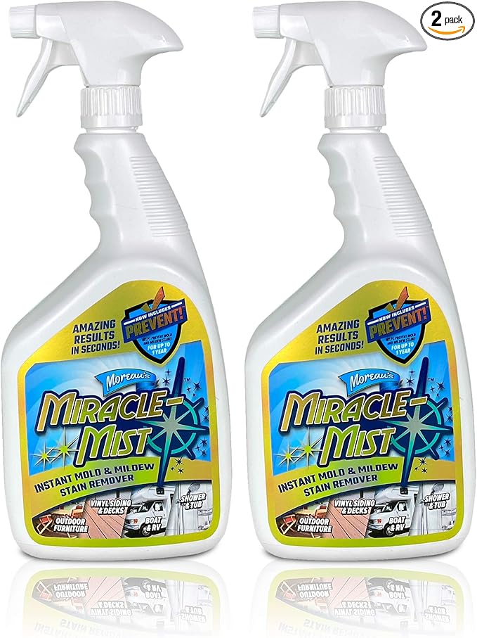 Instant Cleaner for Indoor and Outdoor Use, 32 oz | 2 Pack (64 OZ Spray)