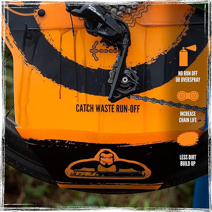 Tru-Tension | Bicycle Grime Guard | Protect Brakes & Wheels During Cleaning | Bicycle Tools & Accessories (Suitable for Bicycles Only)