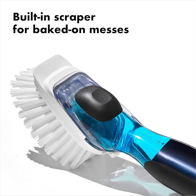 OXO New Good Grips Soap Dispensing Dish Brush Storage Set