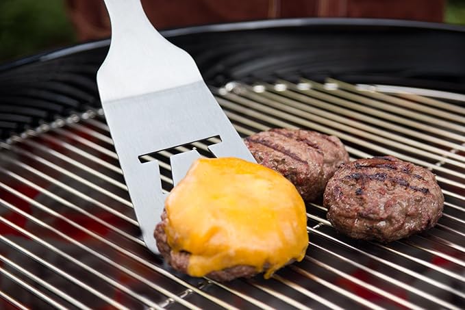 Outset QV10 Verde Collection Grill Spatula, 100% Sustainable Materials, 1.75 x 3.75 x 18 inches