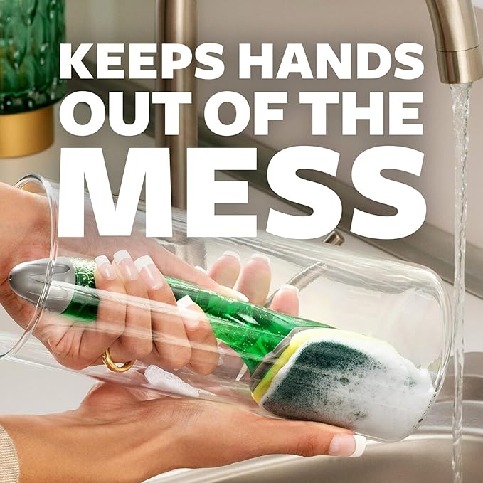 Scotch-Brite Heavy Duty Dishwand Refills, Fits All Scotch-Brite Dishwands, Keep Your Hands Out of Dirty Water, 14 Refills