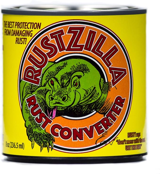 and Rust Remover, Professional Strength For All Metals Including Stainless Steel, Steel, Cast-Iron, 8 OZ