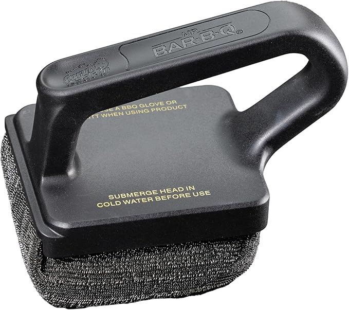 Mr. Bar-B-Q Bristle Free XL Steam Clean Griddle/Grill Brush Powered by Scrub Daddy