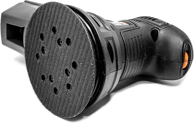 WEN 6305 3.7-Amp 5-Inch Variable Speed Random Orbit Rotary Sander, Black