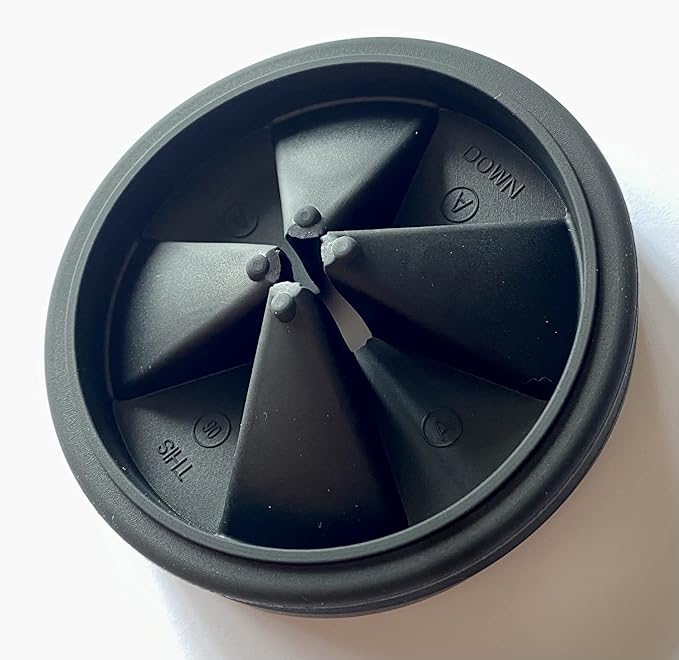 Replacement for Insinkerator Antimicrobial Quiet Collar Sink Baffle Part# QCB-AM, Evolution Garbage Disposals, 3.25" diameter, Replacement for InSinkErator QCB-AM Sink Baffle Splash Guard
