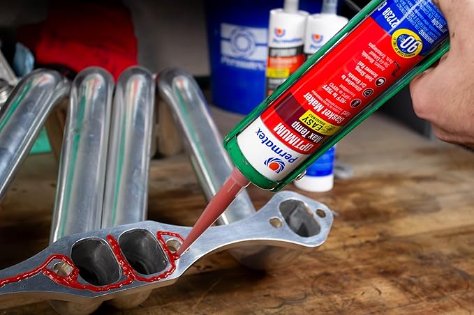 Permatex Optimum Red High Temperature Gasket Maker 13 oz