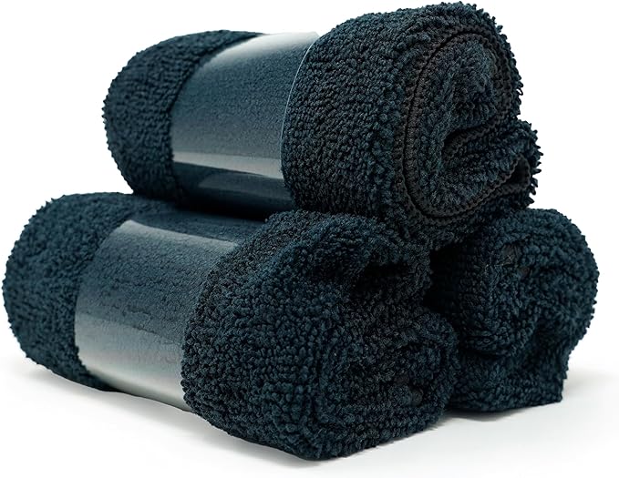 Lifestyle Basics Microfiber Cleaning Cloths 3 Pack | Non-Abrasive, Reusable, and Washable | 12.5" x 12.5"