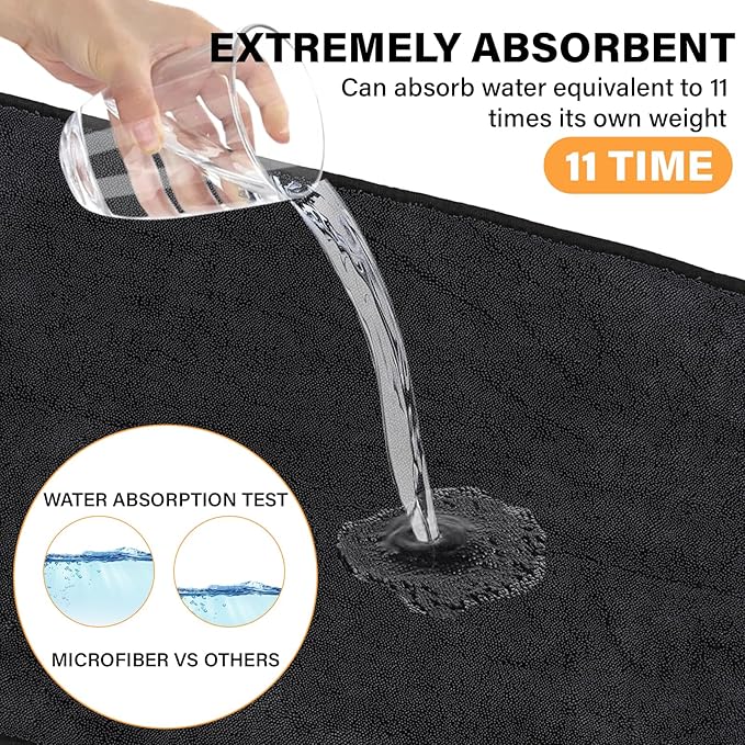 Shiny Wipes Cleaning Cloths,3pcs Shiny Bath Drying Towels,Shower Doors Drying Towels,16*16in Streak Free Glass Window Car Mirror Super Absorben Microfiber Cleaning Cloths (3pcs grey 16*16″)