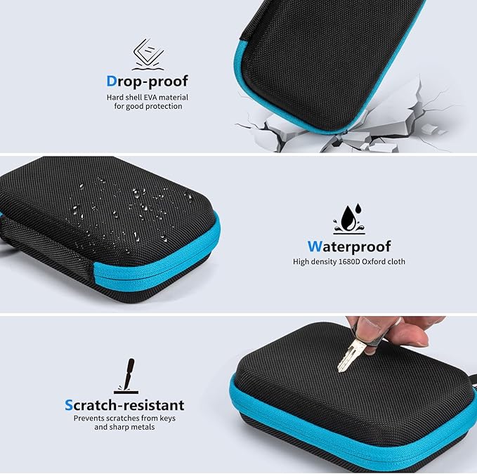 Plastic Razor Blade Scraper with Carry Case, 2 Pack Razor Scraper Set with 100 Pcs Razor Blades, Non Scratches Sticker Remover Tool for Cleaning Gaskets and Paints on Window Car Glass