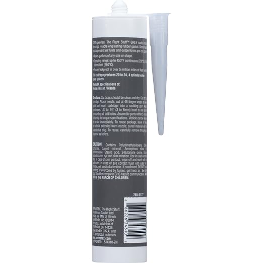 Permatex 34310 The Right Stuff Grey Gasket Maker,10.1 oz.