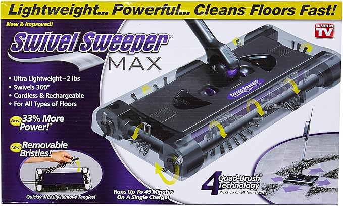 Ontel Swivel Sweeper Max