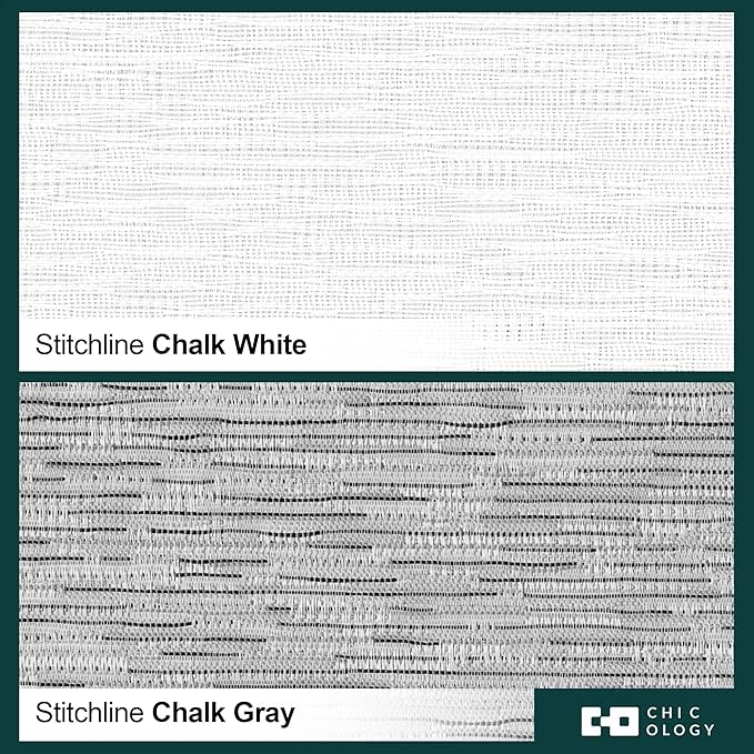 CHICOLOGY Panel Track Blinds for Sliding Glass Doors, 4 Panel Sliding Panels, Adjustable Track 46-86" W, Trimmable Height Up to 96" H, Light Filtering Privacy Room Divider, Chalk White