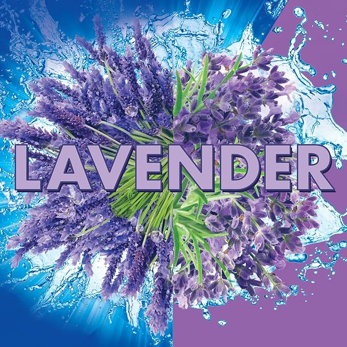 Soft Scrub 4-in-1 Rim Hanger Toilet Bowl Cleaner,Lavender,2 Count (Pack of 6)