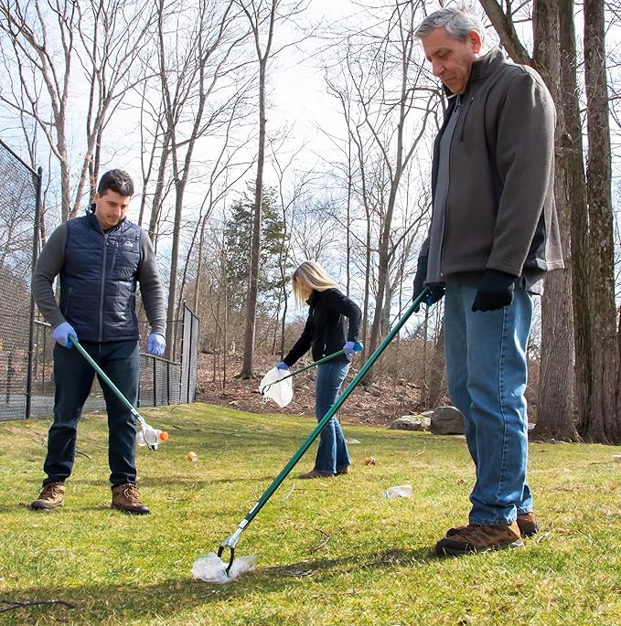 Unger Professional 36” Nifty Nabber, 2 Count, Reacher Grabber Tool, Trash Picker Upper, Built-in Magnet and Ergonomic Grip, Outdoor Claw Pickup, Reaching Assist for Seniors, Safely Perform Tasks